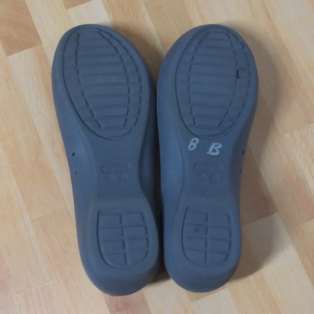 CROCS gray silver